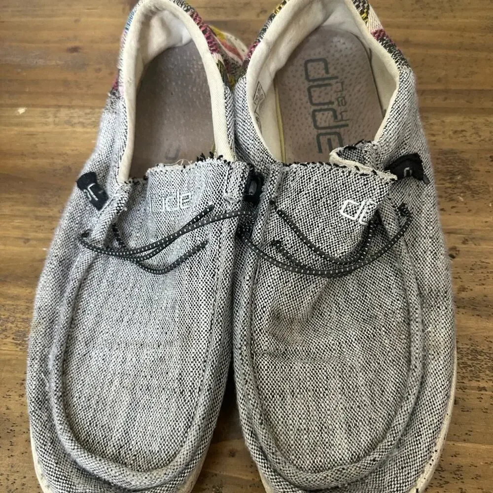 Hey Dude Men's Wally Woven Loafer size 13